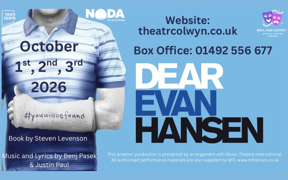 Dear Evan Hansen - Rhyl & District Musical Theatre Company